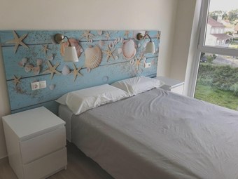 Apartment With 2 Bedrooms In Illa De Arousa, With Wonderful Sea View, Furnished Garden And Wifi - 600 M From The Beach