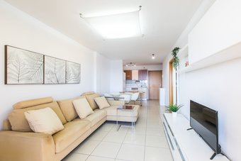 Apartamento La Playa, Primera L�nea, Terraza Y Vistas Al Mar