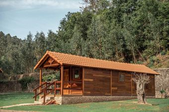 Chalet With One Bedroom In Branca - Albergaria-a-velha, With Pool Access, Balcony And Wifi