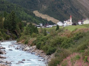 Cosy Apartment In Vent With Terrace