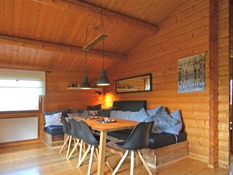 Modern Wooden House In Sauerland Near Diemelsee With Separate Children's Playhouse