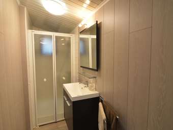 Modern Chalet In A Small Park, Located Right Along A Fishing Pond