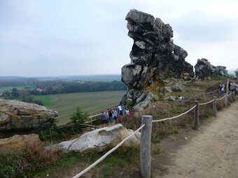 Cosy Holiday Home In Thale With Terrace And Sweeping Grounds