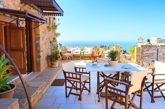 House With 3 Bedrooms In Anatoli, With Wonderful Sea View, Furnished Terrace And Wifi