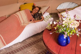 Cabana Whispers The Wind Bell Tent Hang Out Zone