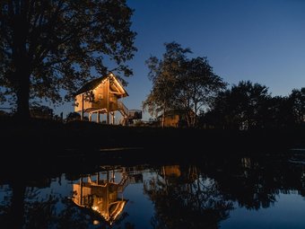 Carefully Furnished Chalet With A Garden, Close To Nature