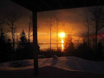 Chalet L'officier-1, Spa Et Vue Sur Le Fleuve