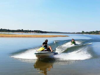 Property With One Bedroom In Montargil, With Wonderful Lake View, Shared Pool And Wifi - 100 Km From The Beach