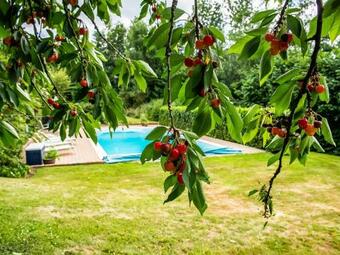 A Charming Cottage In The Heart Of A Typical Village, Outdoor Pool In Summer