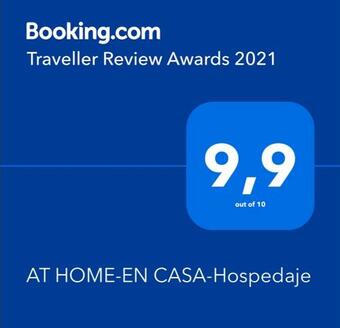 Apartamento At Home-en Casa-hospedaje
