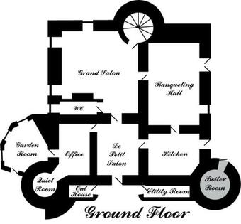 Chamborigaud Chateau Sleeps 18 Pool Wifi