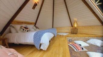 Lodge Cabanes Dans Les Arbres Avec Spa Lot Et Dordogne