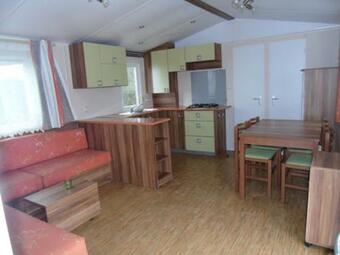 Mobile Homes At The Domaine De Dugny Campsite, In The Loire Valley