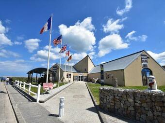 Serene Mansion In Quineville Normandy With Terrace And Scenic Views