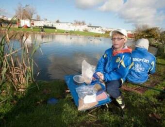 Stylish Lodge Set In The Sand Le Mere Holiday Park