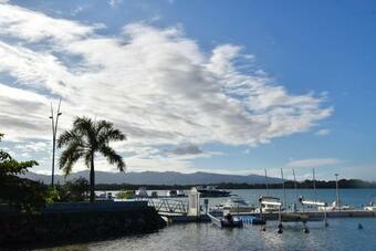 Apartamento Studio In Baie Mahault With Wonderful City View Balcony And Wifi