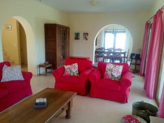 Beautiful Villa, Swimming Pool, Sea View Near Village Not Far From Rethymno, Nw