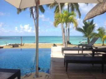 Villa With 3 Bedrooms In Poste De Flacq With Wonderful Sea View Private Pool Terrace 15 M From The Beach