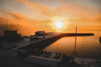 Arctic Cabins White Sea