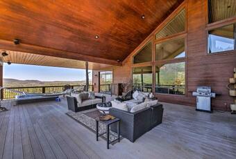 Az Rim Retreat In Pine With Deck, Hot Tub And Views!