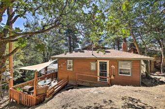 Cabin W/patio+grill Less Than .5 Mi To Running Springs