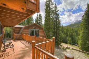 Daniels Mountain View Log Cabin Home