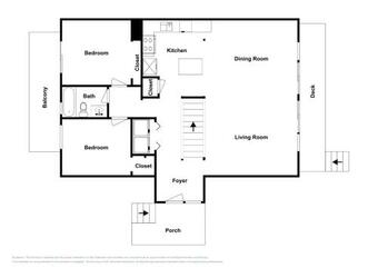 New Listing! Remodeled A-frame With Deck & Balcony Home