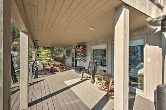 Apartamento Waterfront Lake Studio With Deck And Beach Access!