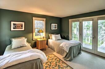 Quiet Waterfront Retreat With Wraparound Deck And Dock