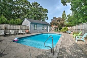 Spacious East Falmouth House With Pool And Game Room!