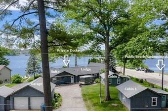 Apartamento Quaint Cabin Near Many Attractions W/ Private Dock