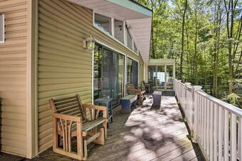 Lakefront Milford Home With Pvt Dock And Hot Tub!