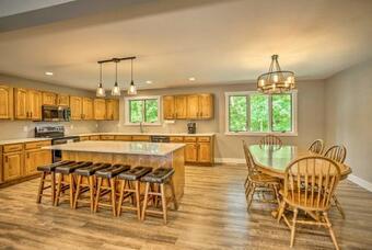 Cabin With Dock And Porch Across From Balsam Lake