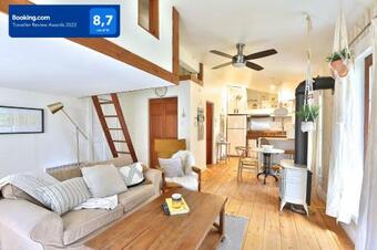 Unique Getaway Wood Loft 20mn From Mount Orford Ski Resort