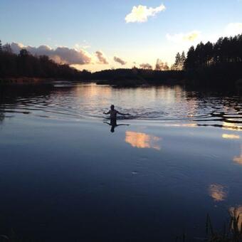"gaujmale" Sauna House In Nature