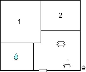 Stunning Home In Ales With 2 Bedrooms