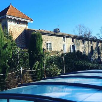 Le Pigeonnier G�te Priv� Avec Piscine Chauff�e Et Abri, Climatis� En Pleine Nature