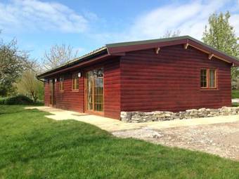 Lodge Wall Eden Farm Luxury Log Cabins