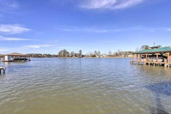 Lakefront Sparta Cottage With Decks And Boat Dock