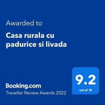 Casa Rurala Cu Padurice Si Livada