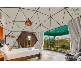Glamping Serra Da Canastra - Casinha De Hortel� - Domo Jaboticaba