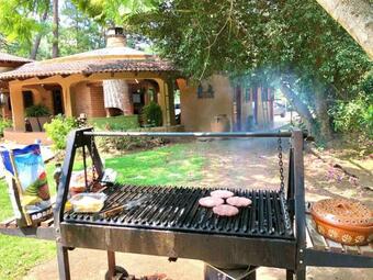 Country House In The Woods With River