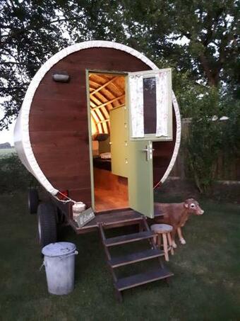 Irish Bowtop Op Het Platteland Van Huize Ouwervelden