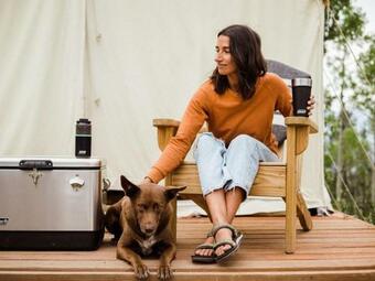 Tentrr Signature Site - Appalachian Trail Hilltop Hideaway - Coleman Cooking Site