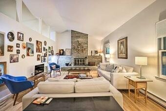 Mid-century Home With Fire Pit About 1 Mi To Lake!