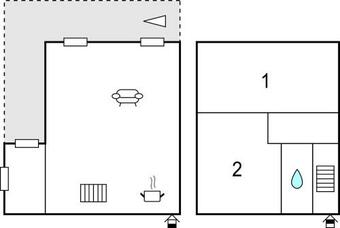 Beautiful Home In Le Po�t-c�lard With Wifi And 2 Bedrooms