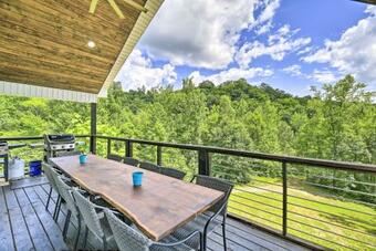 Luxe Lake Norris Home With Private Dock And Grill