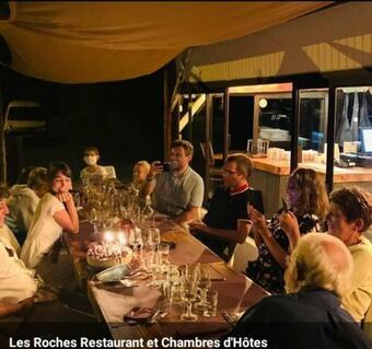 Bed & Breakfast Les Roches Restaurant & Chambre D'hotes