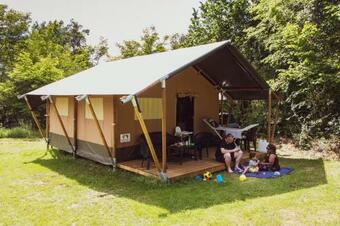 Safaritent At Camping Les Bouleaux