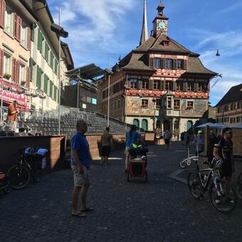 Alpenpanorama Am Hochrhein